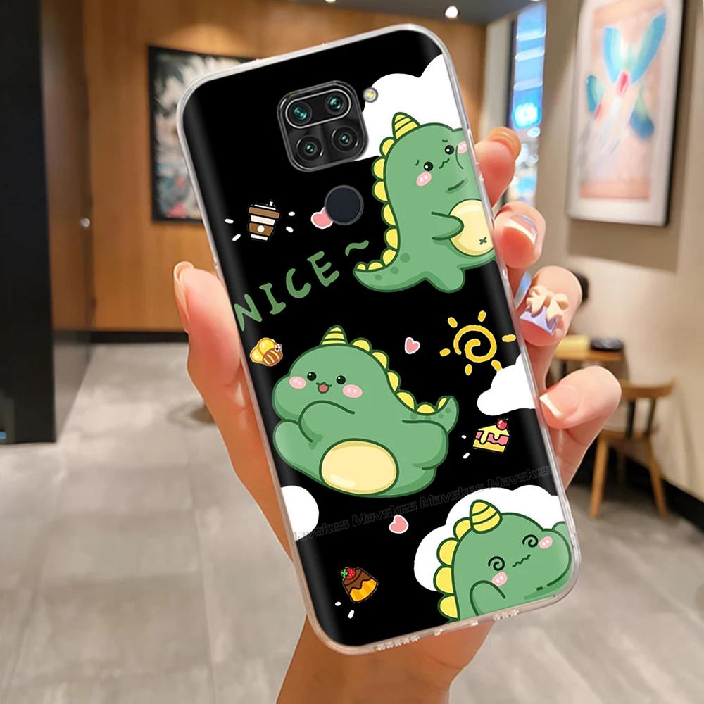 Phone Case For Xiaomi Redmi Note 9 Case Cat Panda Full Protection Silicone Back Cover For Redmi Note 9 Note9 Cases Fundas Coque