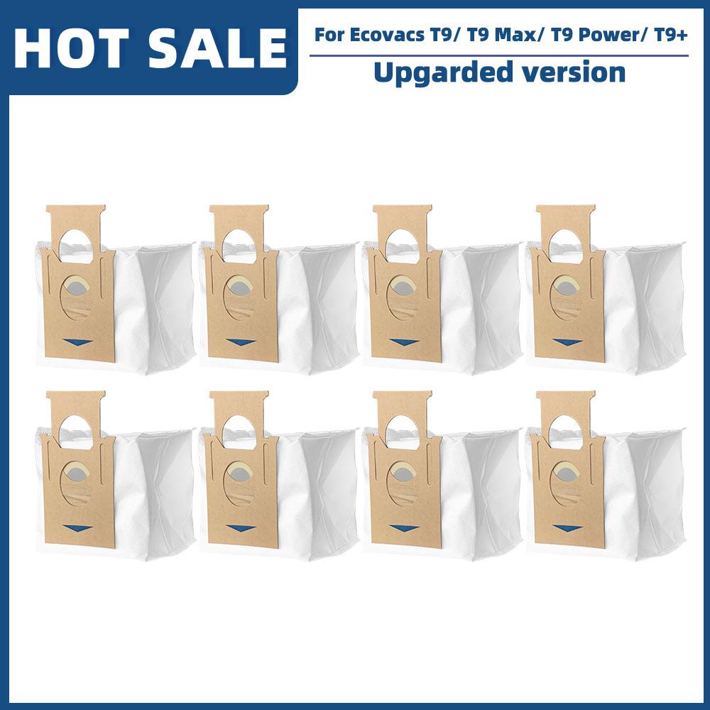 Compatible For Ecovacs Debot OZMO T9 / T9 Max / T9 Power / T9+ Spare Parts Accessories Main Side Brush Hepa Filter Mop Dust Bag