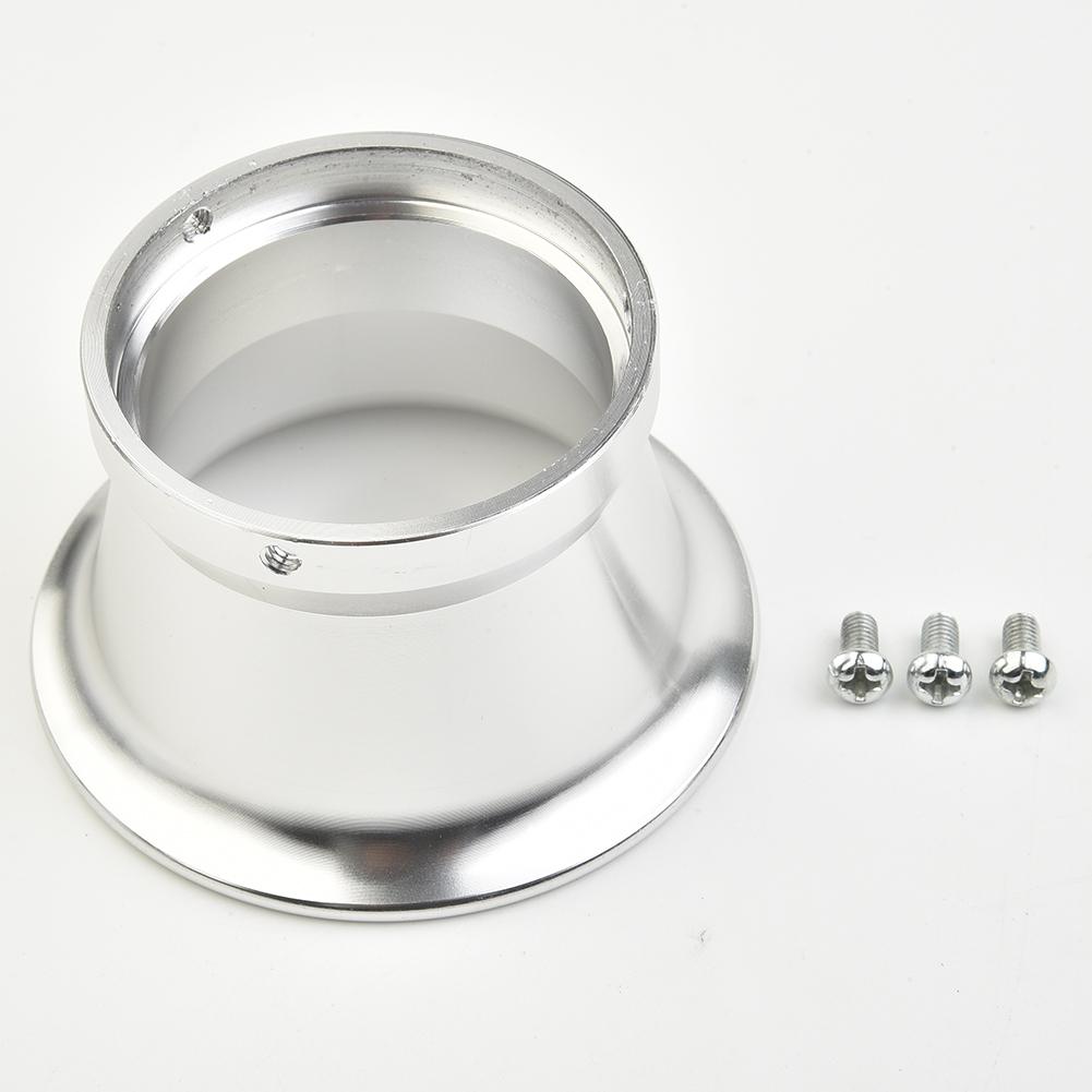 50mm Carburetor Air Filter Wind Cup Replacement for OKO 2430 Silver Aluminum