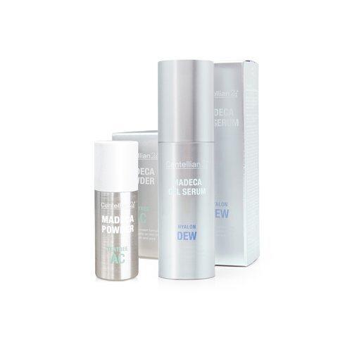 CENTELLIAN24 Madeca Powder Tea Tree AC 6g + Madeca Gel Serum Hyaluronic Acid Dew 30ml Special Set_632709