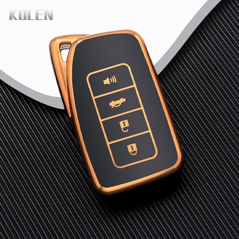 Tpu Car Remote Key Cover Case Shell Fob For Lexus Nx Gs Rx Is Es Gx Lx Rc Is Ux 200 250 260 300 350 Ls 450H 300H Car Accessories