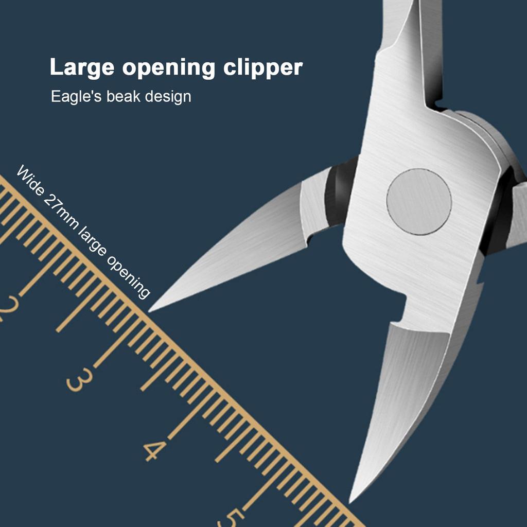 2Pcs Ingrown Toenail Tools Kit Stainless Steel Nail Cuticle Pliers Ingrown Nails Clipper Lifter Fingernail Toenail