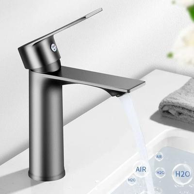 Zinc Alloy Faucet Household Hot and Cold Water Tap Basin Faucet Kitchen Bathroom Wash Basin Universal Deck Mounted