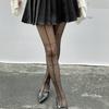 Women's Pantyhose,Cross Line High Waist Pantyhose Sheer Tights Thigh High Stockings