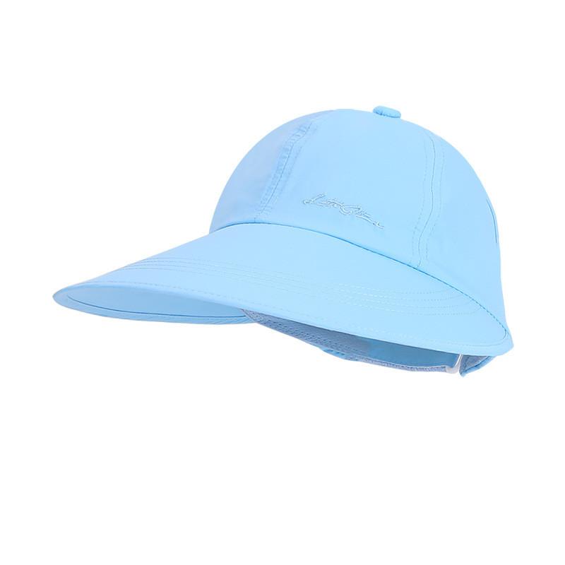 Summer Casual Sun Hat For Women With Foldable Design And Wide Brim Polyester Sunshade Cap