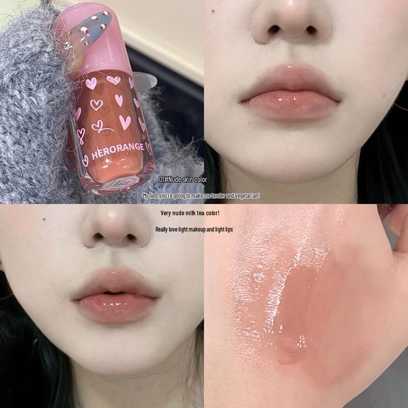 Little Chubby Dewy Plumping Lip Glaze: Summer Moisturizing, Hydrating, Natural Tint Lip Balm 3.8g