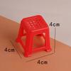 1:12 Dollhouse Dollhouse Mini Chess And Card Props Mahjong Table Chair Model Ornament Play House Toy