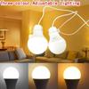 3-Color LED Camping Light Portable Hanging Tent Lamp Durable Dimmable Emergency Bulb  Outdoor
