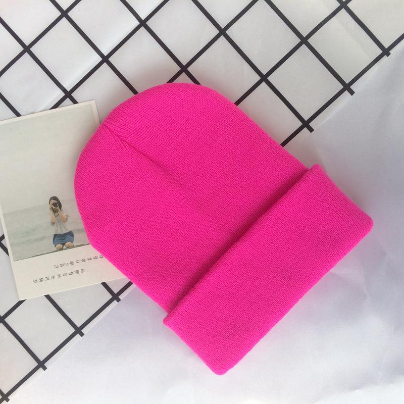 Custom Embroidery Logo Design Blank Plain Unisex Cheap Kids Children Baby Infant Beanies
