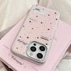 Suitable for Apple 15 phone case, iPhone 16 Pro Max, black and pink stars with resin, 17 electroplated, 14 minimalist style, Huawei