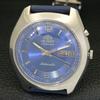 JAPAN VINTAGE ORIENT AUTOMATIC 46941 MENS BLUE COLOR DIAL WATCH A500709-5 R154-a500709