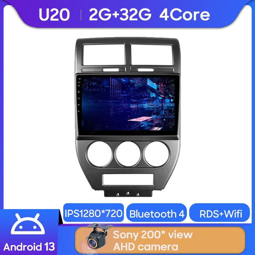 

Android Multimedia For Jeep Compass 1 MK 2006 - 2010 Car Stereo CPU Radio QLED Player GPS Navigation Carplay Auto HDR Wifi No