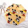 Mickey Mouse,Cartoon Character Automatic Folding Umbrella - Simple 8-Rib Design, Bright Cartoon Pattern, Durable Iron Frame, Suitable For Tr