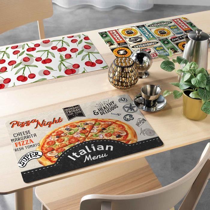 Set De Table - 28 X 44 Cm - Opaque - Jaune - Rectangulaire