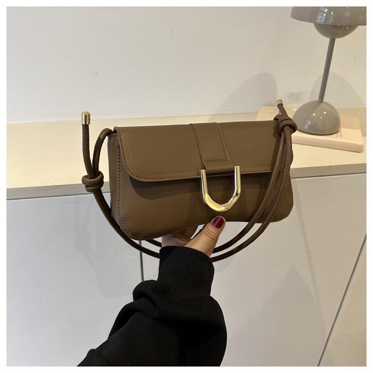 2023 New Retro Minimalist Crossbody Bag Street Fashion Trendy Shoulder Bag Women Small Single Shoulder Bag