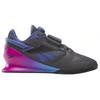 Reebok Legacy Lifter 3 Low Top Training Shoes Women's Black Purple Sneakers 100074529