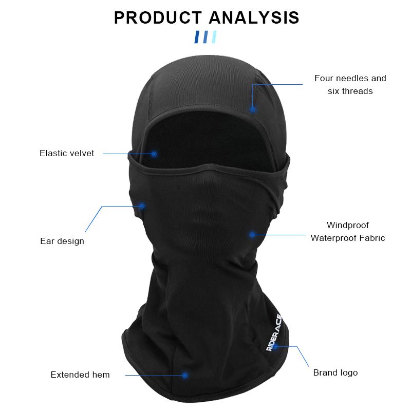 Winter Warme Fietsmuts Fiets Sjaal Balaclava Velours Voor Sporten Hardlopen Hoofddeksel Winddicht Fiets Hoofdband Masker Volledige Gezichtsbedekking