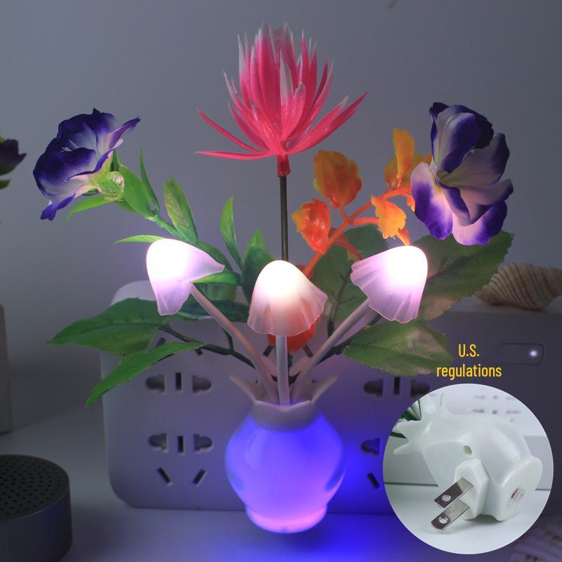 Multi-Color Changing Sensor Vase Night Light (EU/US Standard)