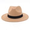 Wool Top Hat Women'S Autumn And Winter Extended Brim Hat French Retro Warm Jazz Hat Manufacturer