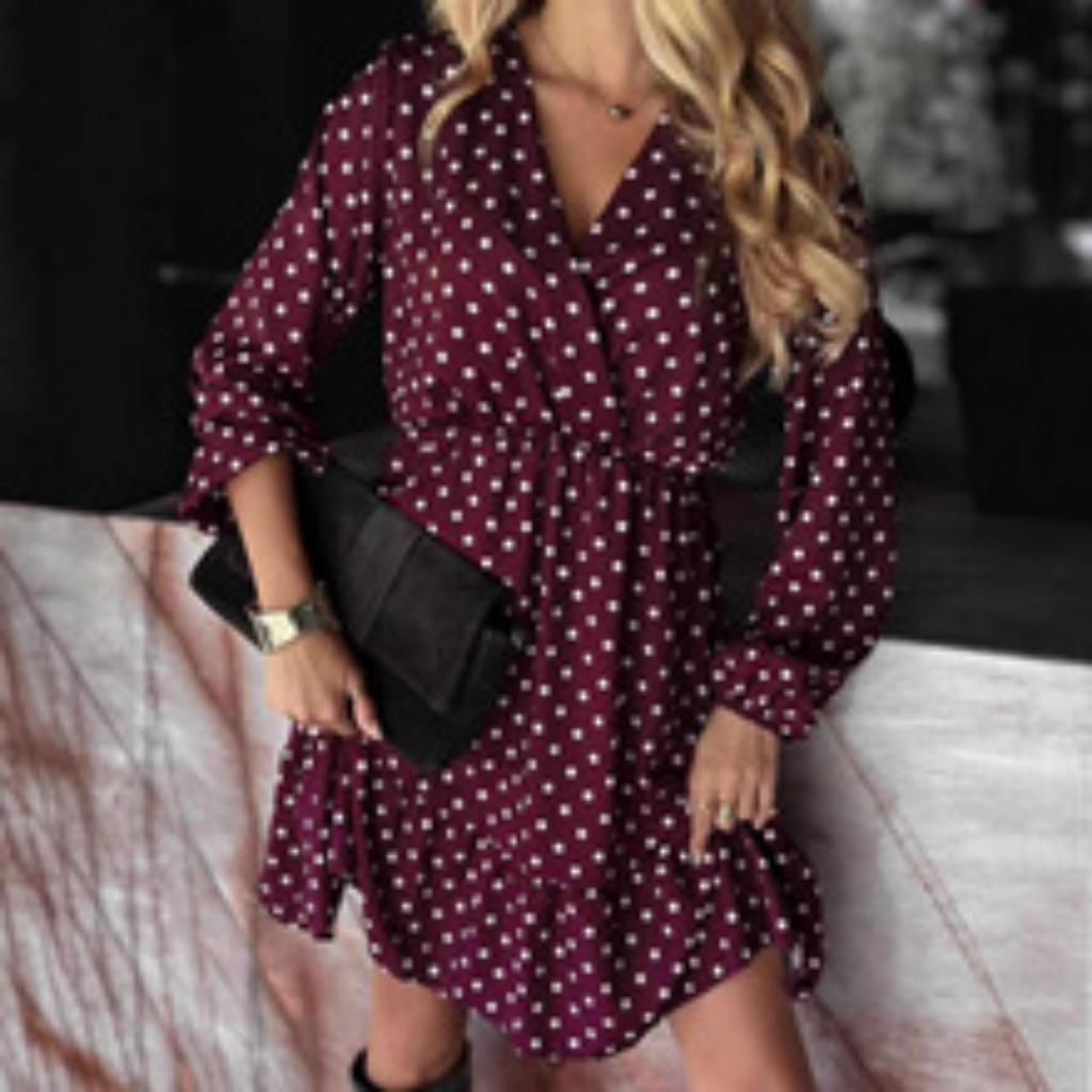 Autumn Winter New Women's Solid Color Stand Collar Woolen Coat, European American Fashion Outerwear