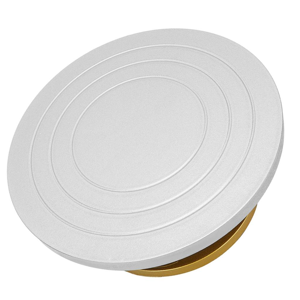 PVC Profile Ceramic Machine Pottery Wheel Rotating Table Turntable Clay Modeling Sculpture(30cm)