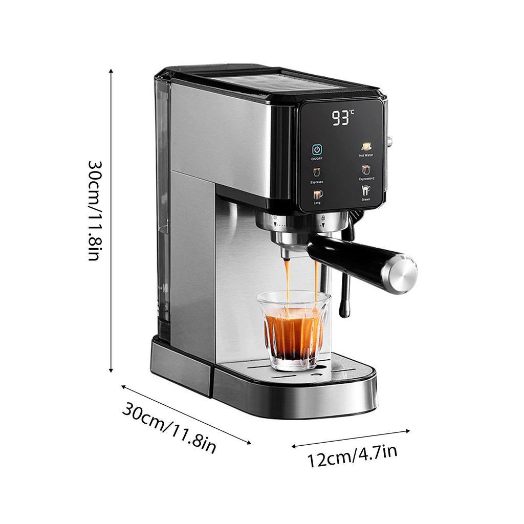 Coffee Machine Automatic Extraction Steam Coffee Maker 20 Bar Pressure Temperature Control Automatic Coffee Maker Smart