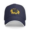 New Black Cat Popping Out Of A Sunflower Bucket Hat Cap Fashion Casual Baseball Caps Adjustable Hat Summer Unisex Baseball Hats