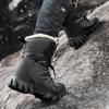 Men’s Winter Boots Waterproof Hiking Boots Military Tactical Boots Durable Combat Army Boots High Warm Snow Boots