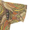 Count Velante 70s Vintage Paisley Pattern Short Sleeve Button Down Shirt Men's Used