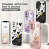 Beliebte PU-Leder-Handyhülle für iPhone Samsung Galaxy Xiaomi Redmi VIVO OPPO HUAWEI Honor Infinix Soft Back Cover Coque