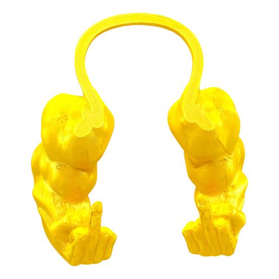 Cat Muscle Arm Costume 3D Printed Funny Cat Neck Arm with Muscle Pet Spoof Toy Hanging Arm Kitten Birthday Party Supplies