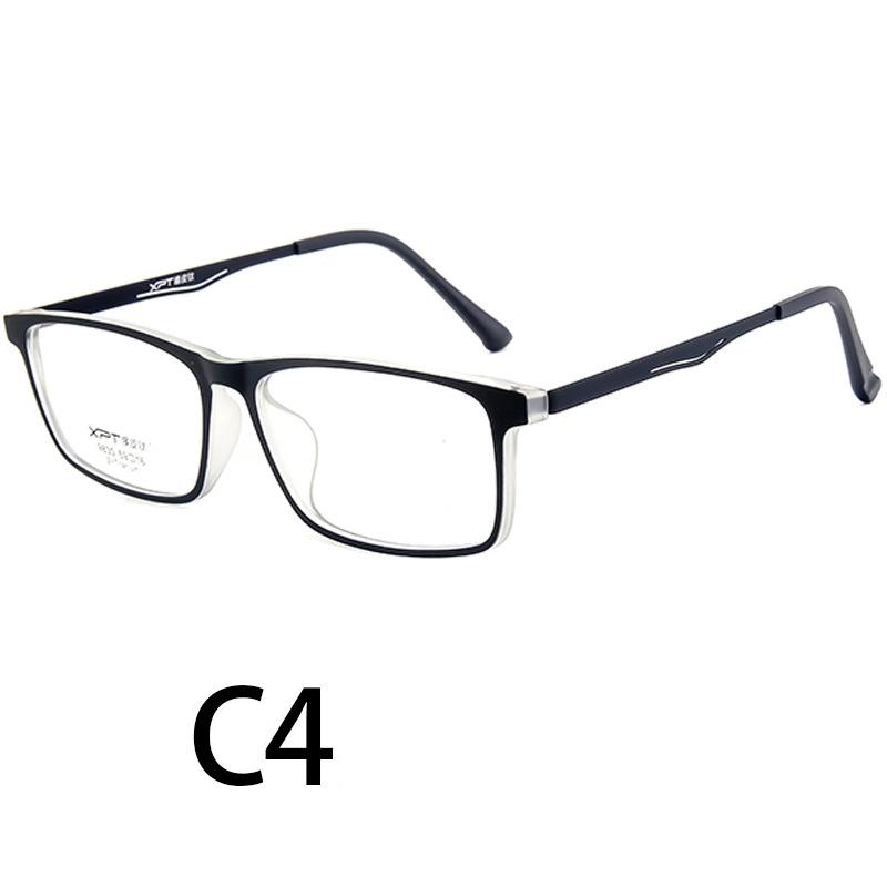 Big Size Eyeglass Man Square Eyewear 2023 TR90 Super Light Comfortable Black Optical Prescription Glasses Woman Free Shipping
