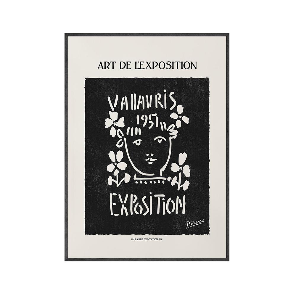 Retro Pablo Picasso Posters And Prints Abstract Neutral  Black  Wall Art Canvas Painting Pictures For Living Room Nordic Decor