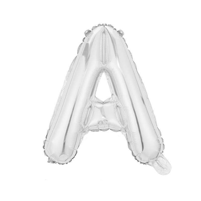 Skinny 32-Inch Rose Gold Letter Balloon Birthday Party Decoration Aluminum Film Balloon Silver Gold Helium Floating In The Air