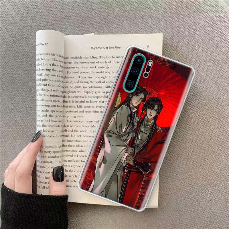 

Tian Guan Ci Fu Phone Case For Huawei P50 Pro P10 P20 P30 P40 Lite Cover Mate 40 30 20 10 Lite Capa Shell Huawei P30 Pro