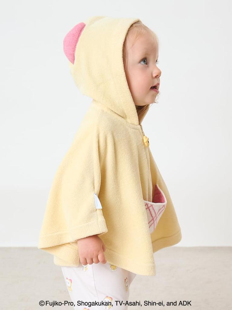 Gelato Pique Doraemon Baby Poncho PBNT254403 YEL