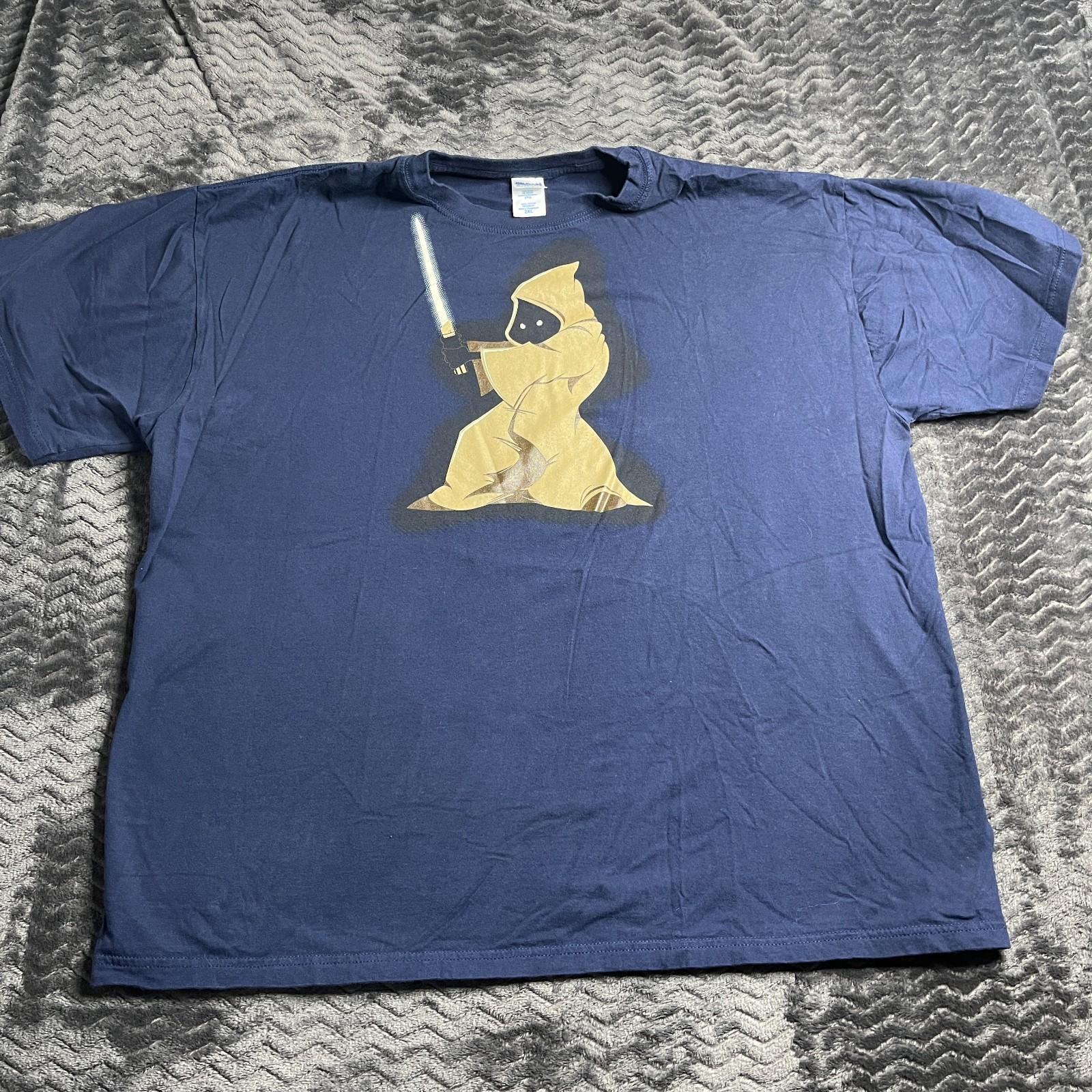Gildan Star Wars Men s Blue Jawa T Shirt Size 2XL XXXL