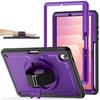 Stand Case For Samsung Tab S11 S10 FE A11 A9 Plus and iPad Pro 10/11/12th Mini Air Tablet Case Sleeve Thick Heavy Duty Shockproof Hand Band Hard