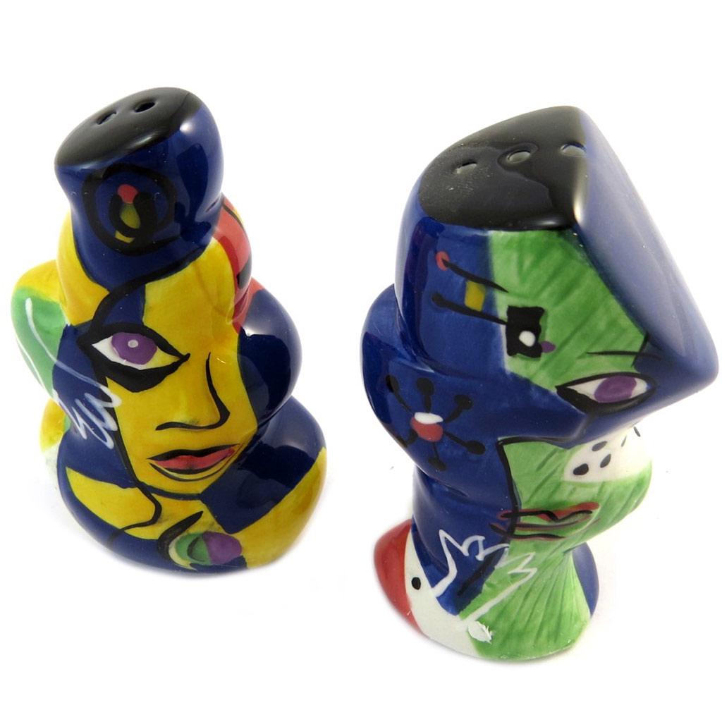 Les Trésors De Lily [P2831] - Set poivre et sel 'Graphio' multicolore