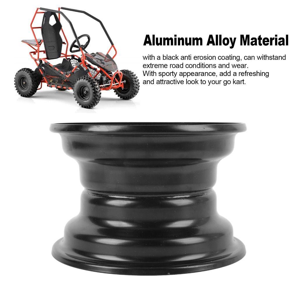 Ruote per Go-Kart a 3 Fori Mozzi Ruota per ATV/Quad Moto da Cross/Tosaerba Ride-On Attrezzature Agricole