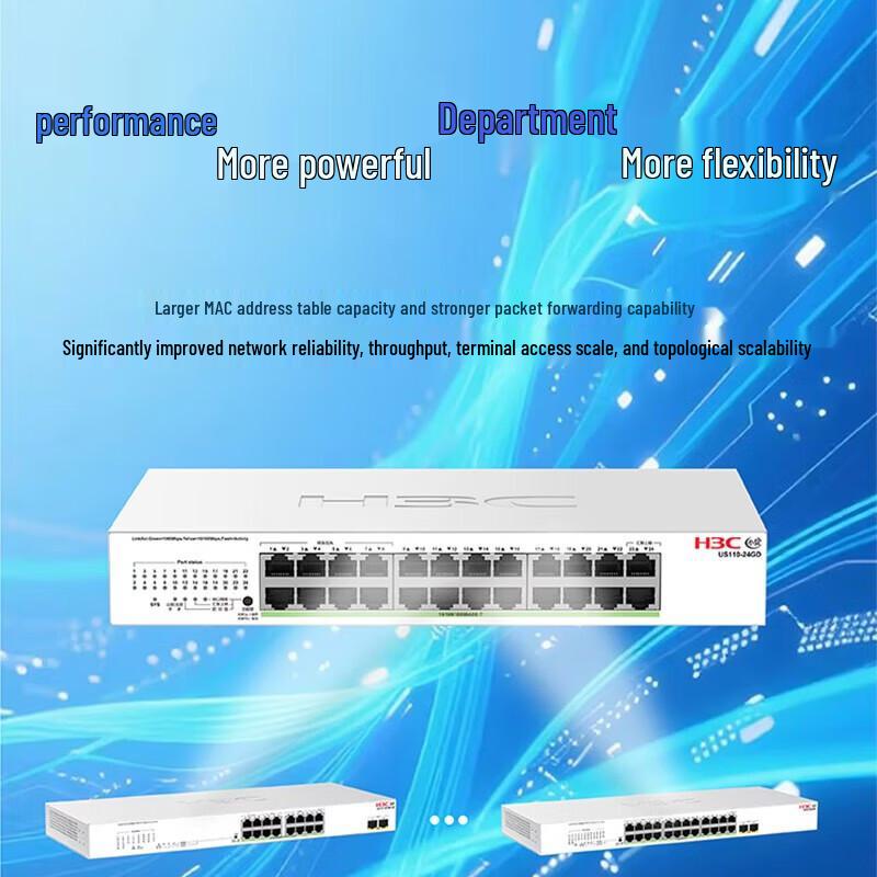 H3C US110-24GD 24-Port Gigabit Cloud-Managed Switch