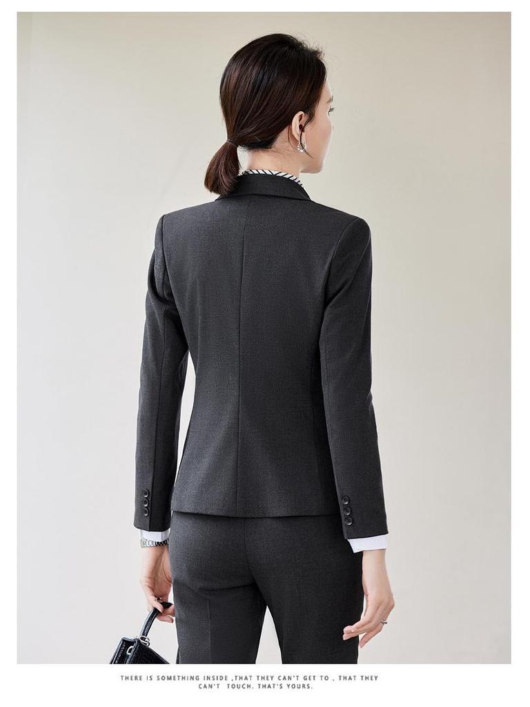 Women's Postal Workwear: New Postal Savings Bank of China Uniform Jacket and Trousers Suit