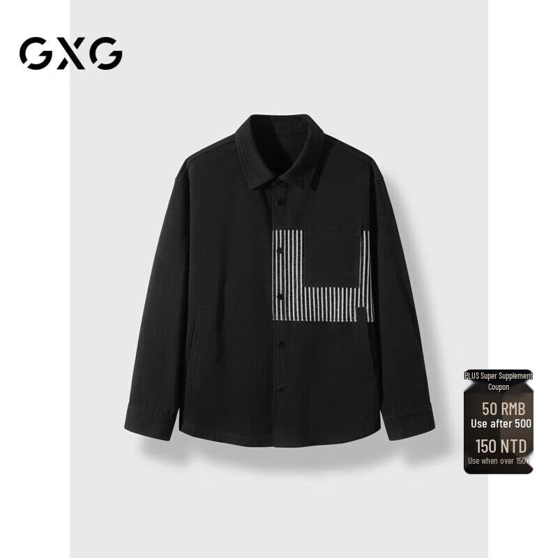 

GXG Men s 2024 Color-block Lapel Jacket L (175)