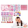 192pcs Exquisite Valentine's Day Kids Toy Gift for Valentine Birthday Party School Classroom Exchange Favor Supplies Set Gifts