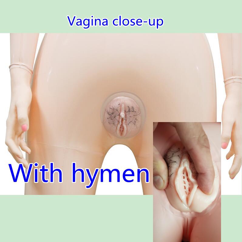 High-end Inflatable Doll Thick Material Glossy Patent Leather Mimics European Female Body Shape Big Boobs Hips 165CM
