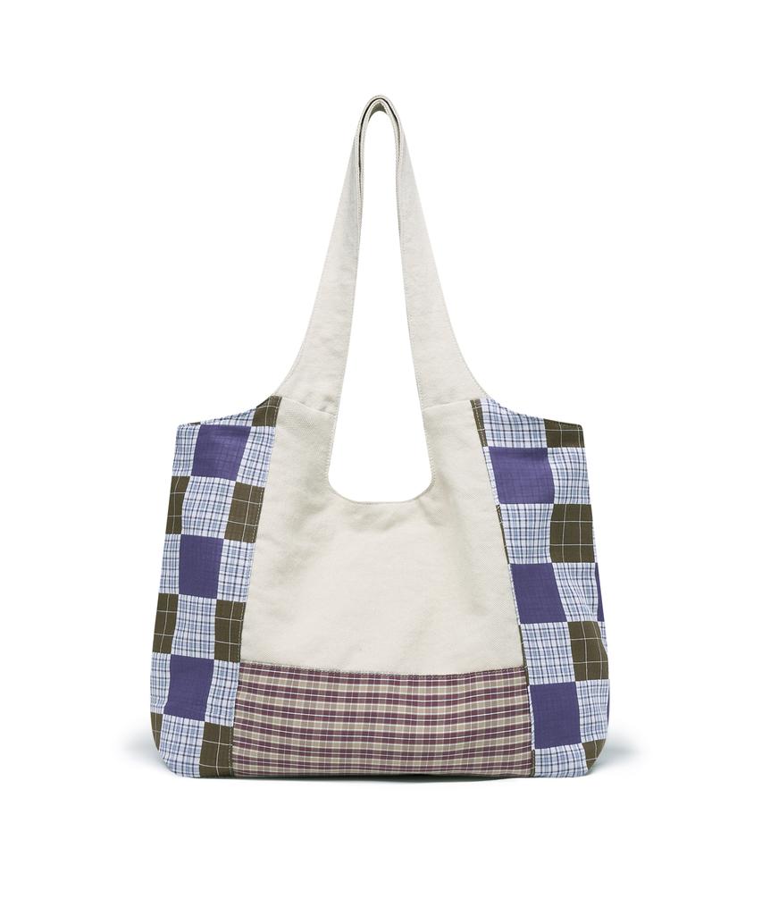 Losers Club Fabric Mix Shoulder Bag Ivory