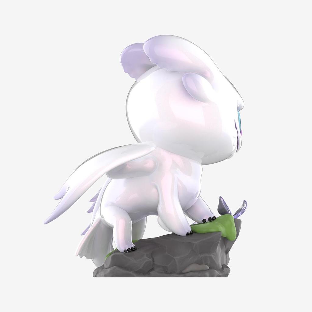 Official POP MART THE MONSTERS × How To Train Your Dragon Blind Box Figurines - 100% Authentic Collectible (Random: Toothless or Light Fury)