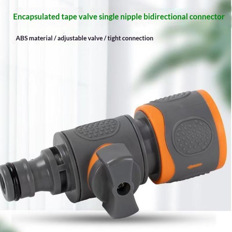 

3 шт. Адаптер для садового шланга с быстрым соединением и шаровым краном. Подходит для быстроразъемных соединителей шлангов 1/2 , 3/8 , 3/4 и т. д. Для полива сада/мойки автомобиля 3Pcs