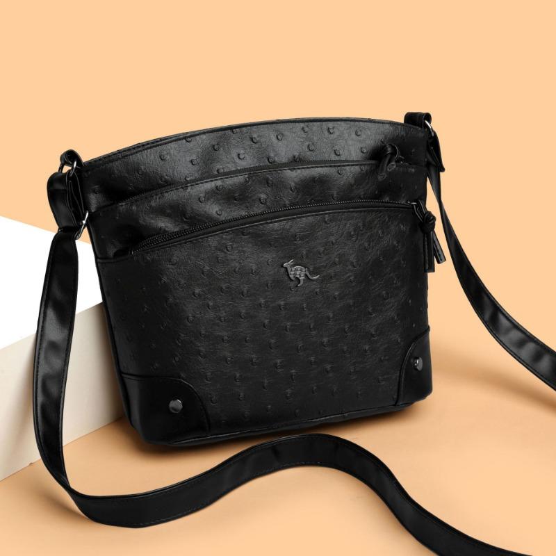 Vrecko taška, Ležérna dámska taška, Jednoduchá dámska taška cez rameno, Všestranná a viacúčelová taška crossbody