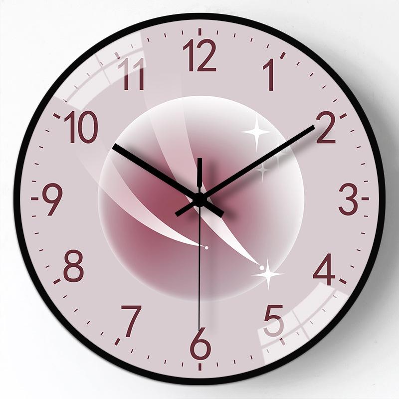 

Тихие часы для ресторана, атмосфера, мода, креатив, не щелкающие, стереонастенные часы с цифрами, настенные часы для гостиной, бытовые настенные часы 8 inch